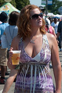 Redhead With Cleavage